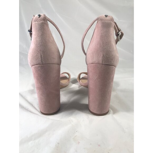 Sam Edelman Women’s “Yaro” Blush Pink Suede 4”Heel Sandals - Picture 3 of 7